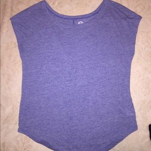 Blue Round Neck T Shirt